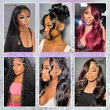 SKINLIKE HD Lace Wig Body Wave 13x6 Lace Front Wigs Human Hair Pre Plucked 200% Density