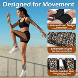 INDEPANDIA Wrist Ankle Weights for Women, 2lbs Adjustable Weighted Bangles to Boost Calorie Burn & Strength, Arm & Leg Weights for Pilates, Yoga, Walking