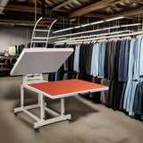 Large Heat Press 32x40 inch: Clamshell Heat Press Machine for Textiles - Manual Operation