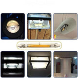 UGEFKMQ R7S Light Bulbs Led R7S 78Mm 10W R7S Led 118Mm Bulb R7S Led Bulbs Ac/Dc 110V 2Pc,Natural Light,118Mm 10W