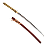 Autumn Crest Katana, 1045 Carbon Steel Hand Forged Full Tang Japanese Sword