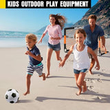 Soccer Goal, Kids Soccer Goals for Backyard Set, 2 Pack of 4x3 ft Portable Pop Up Soccer Net with Soccer Ball, Cones, Complete Training Equipment for Youth, Toddler Outdoor Sports Games