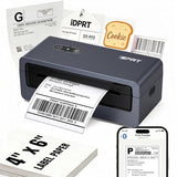 Bluetooth Thermal Shipping Label Printer, Wireless Label Maker for Shipping Packages, Work with iOS Android Windows