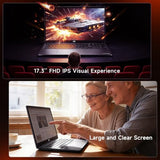 NIMO 17.3" FHD IPS Gaming Laptop, AMD Ryzen 7 Computer (Up to 4.75 GHz