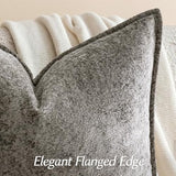 a moment Throw Pillow Covers 22X22 Inch 4 Packs,Soft Velvet Decorative Pillow Cases with 3D Ice Flower,Texture Modern Accent Cushion Covers for Sofa Couch Home Decor Urban Stone