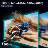Acer Predator 26.5in QHD 2560x1440 QD-OLED 500Hz Gaming Monitor X27U F5
