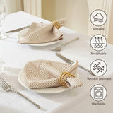 UWWGKK 17x17 Green Icelandic Napkins Set of 24 Washable Bulk Restaurant
