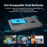 ONERugged M20J Rugged Tablet 12.2 Inch Windows 11 Pro, Intel N5105, 8GB 128GB SSD, IP65 Waterproof, MIL-STD-810H Tested, Dual Batteries