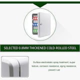 Wall-Mounted Key - Key Cabinet for 320 Keys, Secure Key Sto Box, Key ment Solut for Home & Office