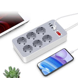 Multi -tap Outlet Plug Extension Cable Socket for Home Network Filter 220v