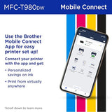 Brother INKvestment Tank 980 Wireless and Ethernet Color Inkjet All-in-One Printer with Multipurpose Tray