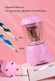 Electric Pencil Sharpener Pencil Sharpener for Colored Pencils Auto Stop Super Sharp Fast Electric Pencil Sharpener