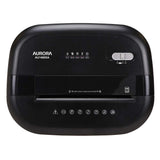 Anti-Jam 14-Sheet Crosscut Paper/CD and Credit Card Shredder/with 6-Gallon pullout Basket 120 Minutes Continuous Run Time Aurora