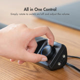 ZSRUIKJN Computer Speakers PC Sound Bar Portable Speaker for Desktop Monitor Laptop