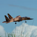 XFLY-MODEL F-15 Twin 40mm EDF RC Airplane RC Fighter Jet PNP (Transmitter, Receiver or Battery not Included) (Desert Camo)