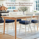 Codi 6 Pack Dining Chair Cushions, Thick Chairs Pads for Indoor Kitchen Room