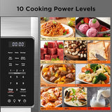 BLACK+DECKER Over the Range Microwave Oven, 1.7 Cu.Ft, 1000W | Stainless Steel