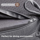 Codi 6 Pack Dining Chair Cushions, Thick Chairs Pads for Indoor Kitchen Room - Washable