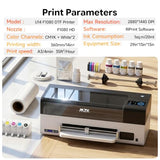 MZK 14'' F1080 A3 Plus DTF Printer+Shaker&Purifier,One-Click Printhead