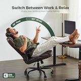 amseatec Office Chair, Executive PU Leather Chair, Ergonomic Computer Desk Chair