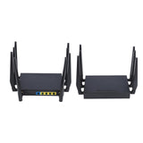 5G CPE Router with SIM Card Slot, Dual Band WiFi 6, 1000 Mbps Gigabit Ethernet, 8 High Gain Antennas, Wireless Internet for Home, Office, RV, and Travel