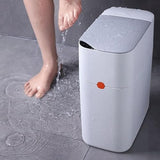 FWTCVB Automatic Sensor Trash Can for Kitchen Corner Smart CAN Sump Dump Bathroom Bin