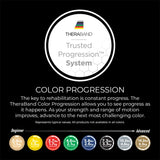 THERABAND Resistance Bands, 6 Yard Roll Professional Latex Elastic Band For Upper Body, Lower Body, & Core Exercise, Physical Therapy, Pilates, At-Home Workouts, & Rehab, Red, Medium, Level 3 Theraband