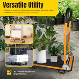 Foldable Platform Truck Push Dolly 330 lb Capacity 28.75" x 18.75" x 33" Heavy‑Duty