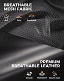 GTPLAYER Gaming Chair, Computer Office Chair with Pocket Spring Cushion, Linkage Armrests, Comfortable Leather Computer Chair, Black