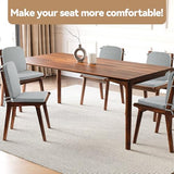 HOMBYS Kitchen Chair Back Cushion & Seat Cushion, Dining Room Chair Cushions,Seat Cushions for Kitchen Chairs, grey