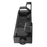 Aluminum Laptop Cooling Pad Stand, Height Adjustable Magnetic Fan Cooler