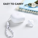 True Wireless Earbuds, 10mm Drivers with Big Bass, Bluetooth 5.3, 30H Long Playtime, Water-Resistant (White) Soundcore