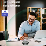 Bluetooth Speakerphone with Dongle Teams Certified, Portable Conference Speaker and Microphone for Meeting, Softphone