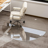 46 inch Heavy Duty Round Hard Floor Mat for Office Desk, Rolling Chair Mat for Carpet & Hardwood Floor