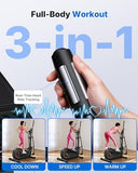 MERACH Elliptical Exercise Machine Trainer for Home with 16.5IN Stride, Hyper-Quiet Magnetic Driving System with 16 Resistance Levels, Multi-Function Display, Heart Rate Monitor Exercise Equipment