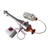 MechPuConToy Pulse Jet Engine Kit, Medium Valve-Controlled Metal Airplane Engine Model, Physical Science Kit for Adults