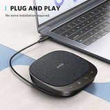 Anker PowerConf S330 USB Speakerphone, Conference Microphone for Home Office, Smart Voice Enhancement, Plug and Play