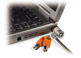 Kensington MicroSaver® Laptop Lock – Master Keyed Cable Lock (Key Round, Steel, 1.8 m, 5.3 mm, Metallic)