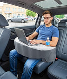 Lap Desk Pillow with Cooling Memory Foam – Gaming Cushion for Bed, Laptop Support