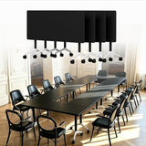 Modular Folding Conference Table Lockable Wheels for Office Classroom