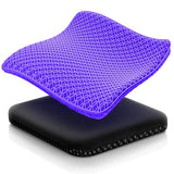 Seat Cushion, Thickened Big Gel Seat Cushion, Strong Support, Sciatica & Back Pain Relief, Breathable Cool Suitable as Office Chair Cushion