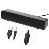 BXNSDFS Wired Powerful Computer Speaker Bar Stereo Subwoofer Bass Surround Sound Box for PC Laptop Phone