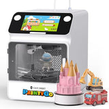PrintyGo Mini 3D Printer for Kids, 600mm/s Auto Leveling Printer for Beginners with 5" Touch Screen, 1500+ Models