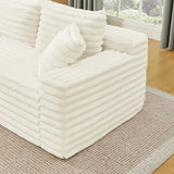 127" U-Shaped Symmetrical Cloud Sectional Couch