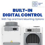 130-Pint Whole-House Dehumidifier, Energy Star Certified, Commercial-Grade Whole-Home Dehumidifier | up to 7,200 sq. ft. Aprilaire