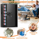 144 Keys Fireproof Key Cabinet, Anti-Theft Heavy Duty Key Lock Box with Key Tags