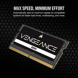 CORSAIR Vengeance SODIMM DDR5 RAM 16GB (1x16GB) 5600MHz CL48 Intel XMP iCUE Compatible Computer Memory