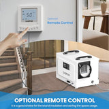CADPXS 125 Pints Commercial Dehumidifier with Pump for Crawl Space, ETL