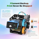 FLASHFORGE 3D Printer AD5X w/o Filament, IFS Multi-Color Printing