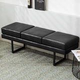 Okeysen Waiting Room Chairs Bench Seat,Office Guest Receptions Bench,57 Inches Conference Room Chairs with 3 Seats